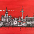 Load image into Gallery viewer, Liverpool Skyline