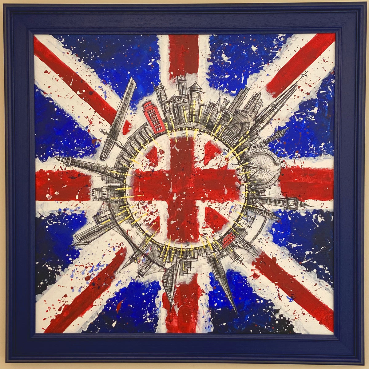Union Jack City – Art by Stephen Watkins