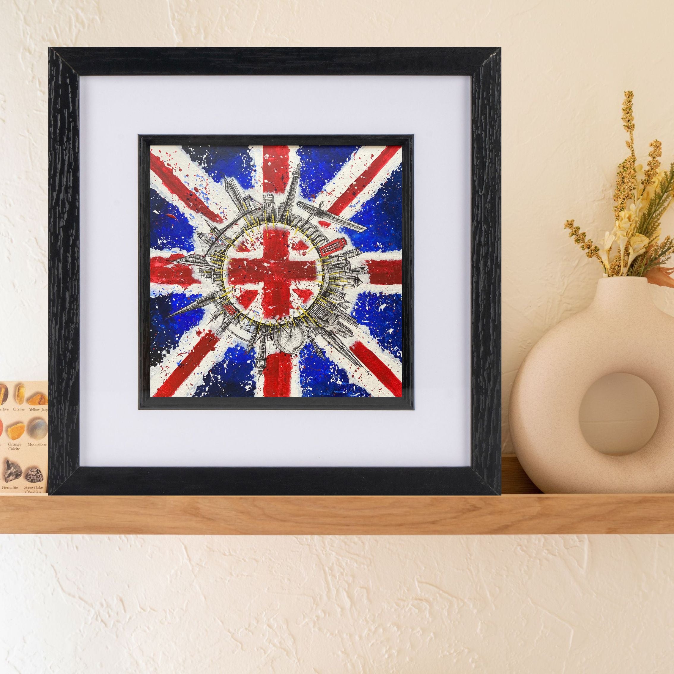UNION アート Union Jack City – Art by Stephen Watkins