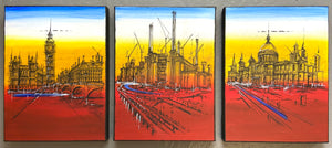 London Landmark Triptych