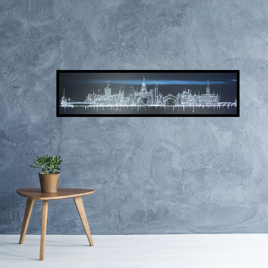 Gift: Limited Edition Classic Skyline Canvas Print Of Their Choosing